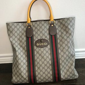 Large Soft Gucci Tote